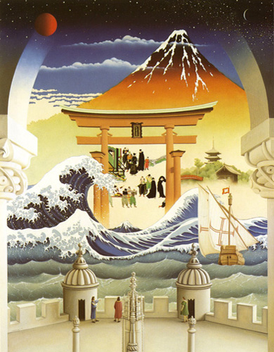 Gemälde: Japan