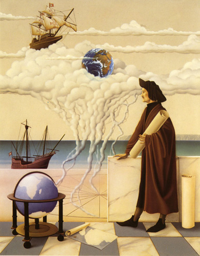 Gemälde: Vision Heinrich des Seefahrers